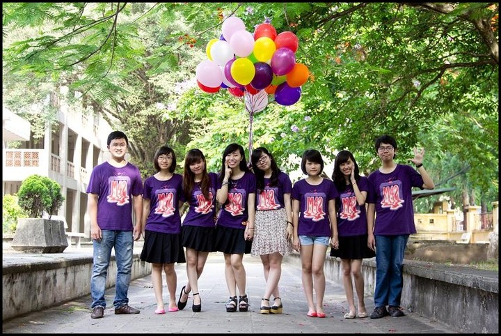 Mọi thành viên đều cảm thấy tự tin khi mặc áo thun đồng phục đẹp