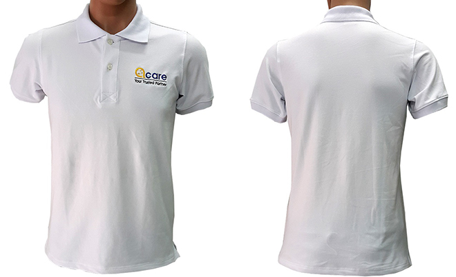 Mẫu áo thun sử dụng phương pháp thêu