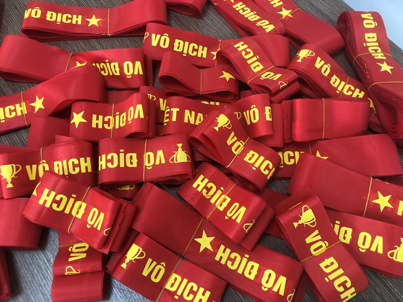 Băng rôn luôn sẵn hàng tại đồng phục Song Phú