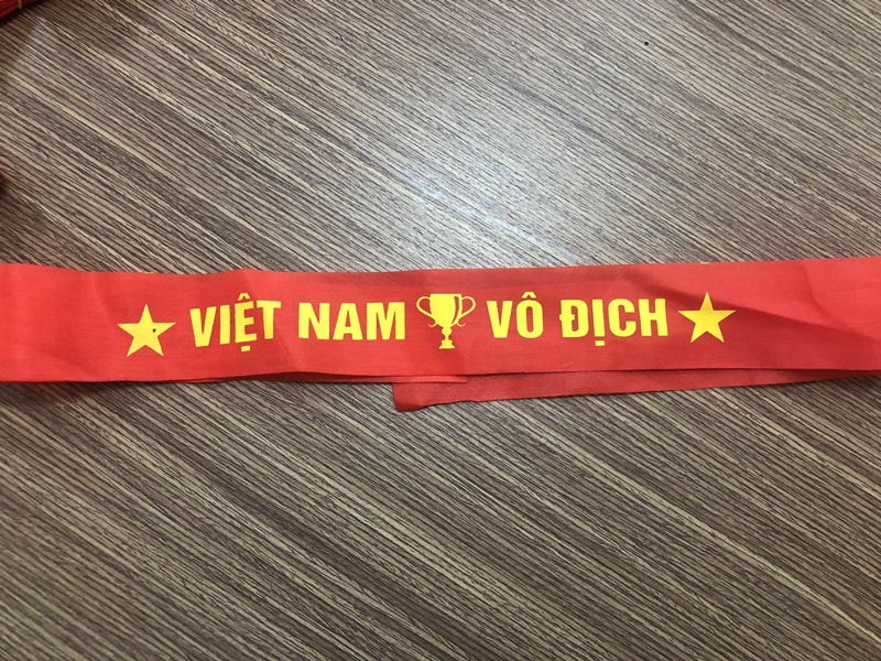 Kỹ thuật in băng rôn cổ vũ bóng đá