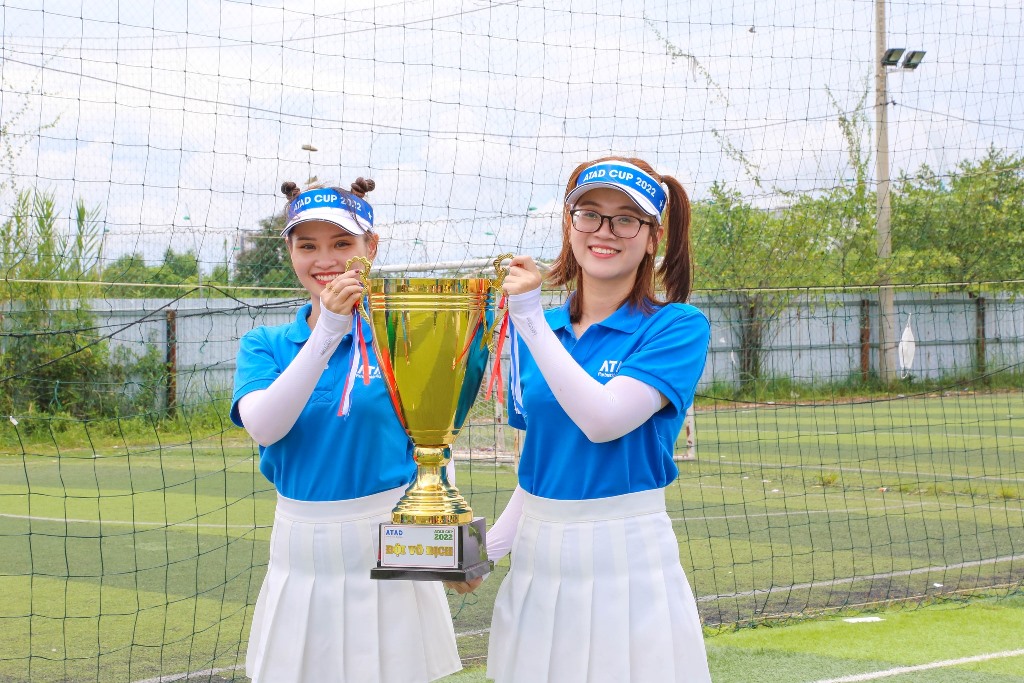 Mẫu băng rôn cổ động công ty ATAD Steel Structure - Hình 1