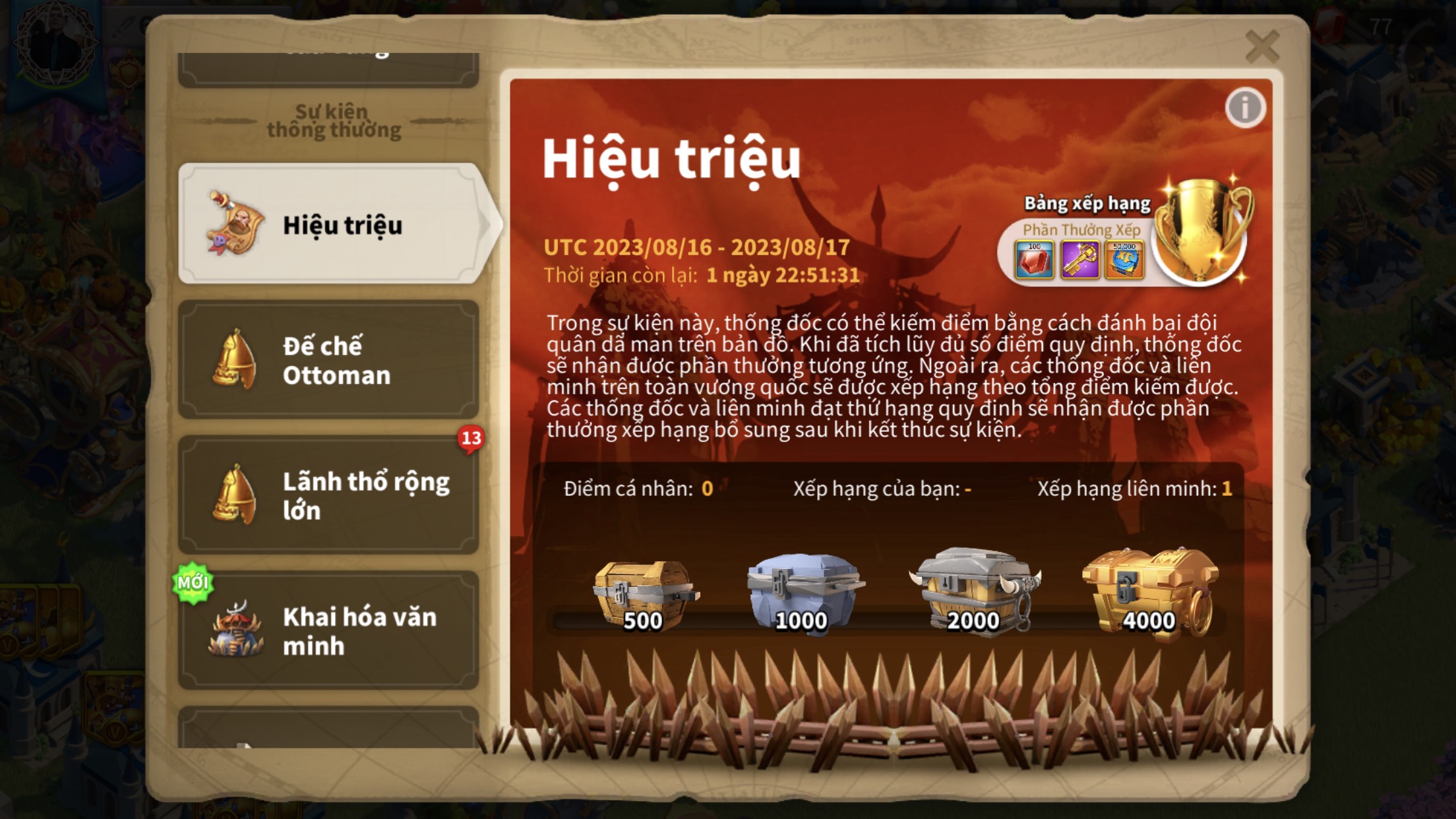 event Hiệu triệu - chuyên cung cấp tín dụng vàng