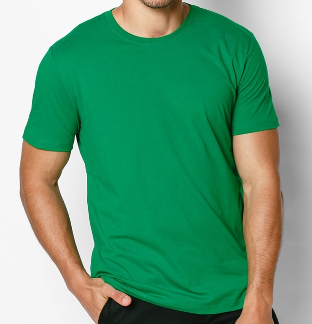 form áo cố tròn form suông vải 4 chiều