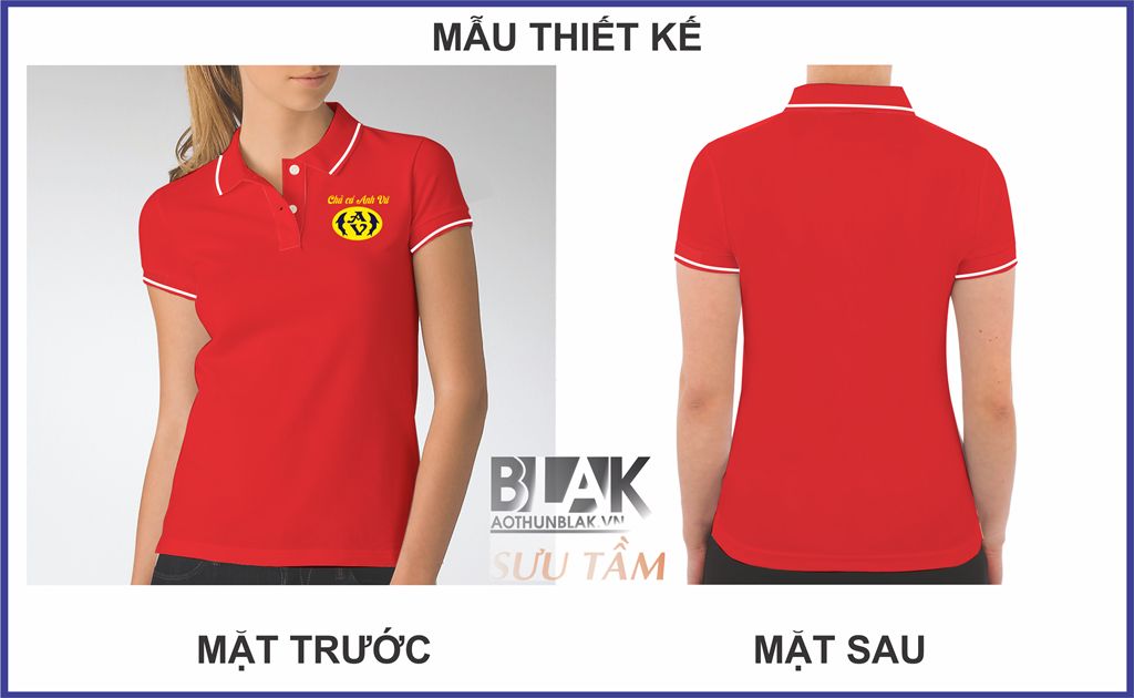 Mẫu thiết kế áo thun đồng phục nhân viên nhà hàng