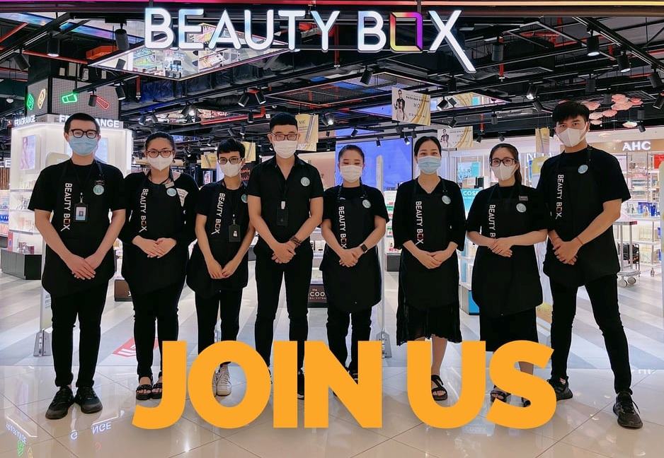 đồng phục công ty mỹ phẩm beauti box