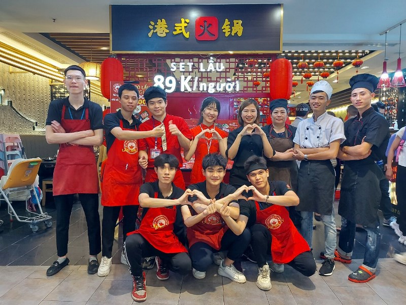 Đồng phục nhân viên nhà hàng lẩu nướng