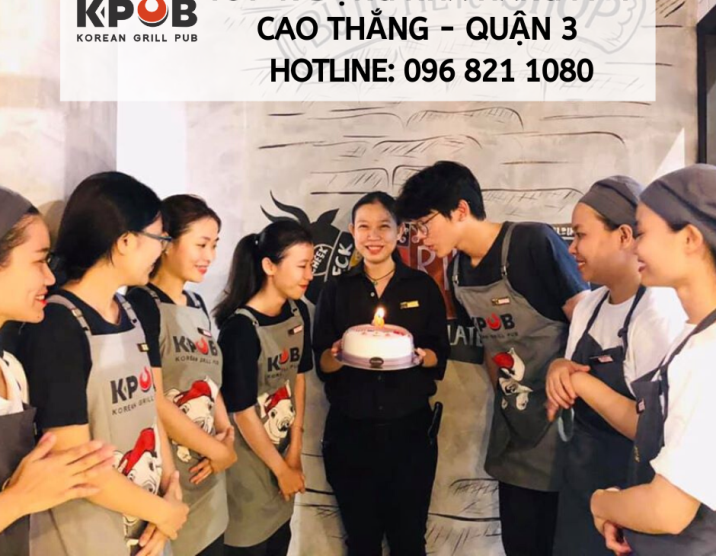 Nhân viên tại nhà hàng KPOB