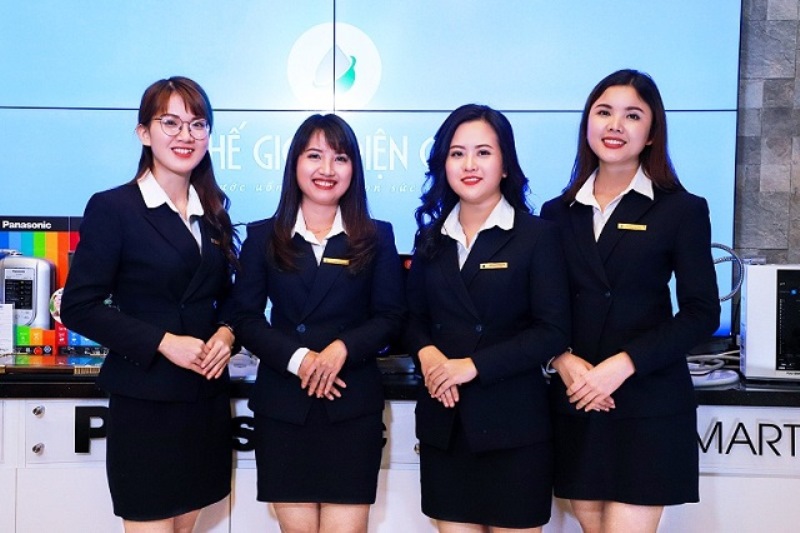 Mẫu đồng phục Panasonic đẹp cho nhân viên