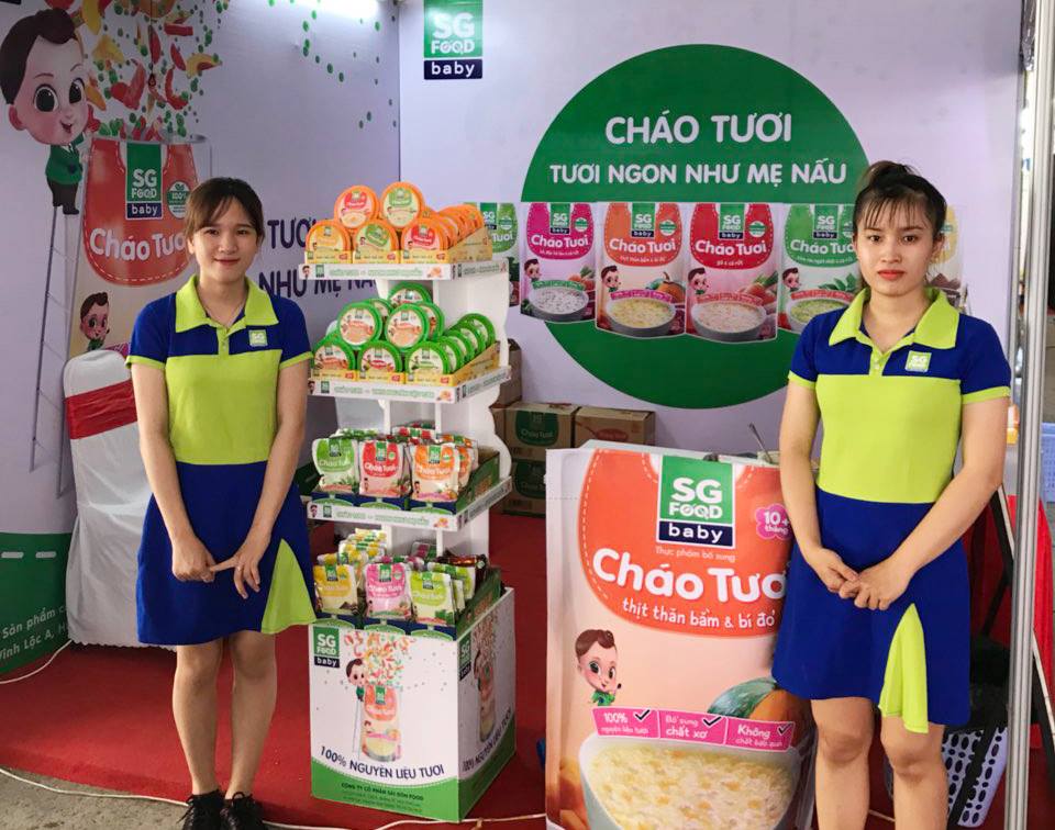 Mẫu đồng phục nhân viên PG Sài Gòn Food - Hình 1