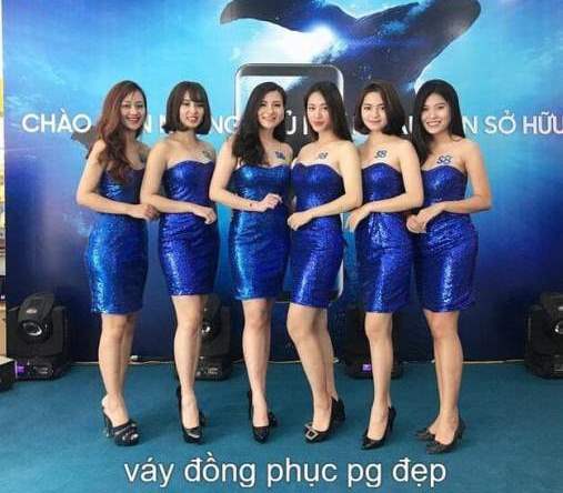 Váy đồng phục PG