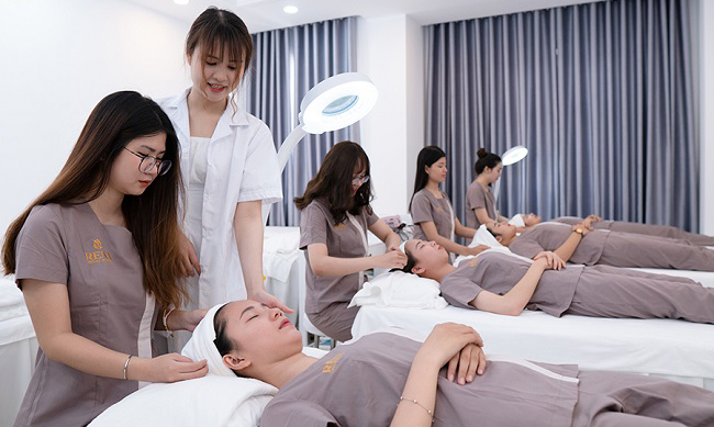 Mẫu thiết kế đồng phục Spa đẹp