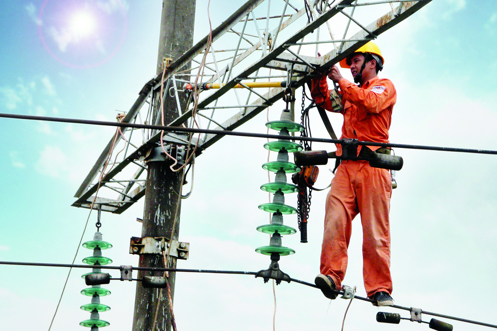 quần áo thợ điện đòi hỏi rất cao về sự thoải mái