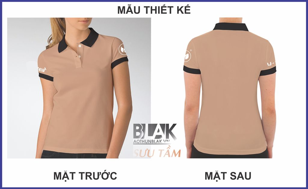 Mẫu thiết kế áo thun đồng phục nhân viên tại U-Tea Hà Nội