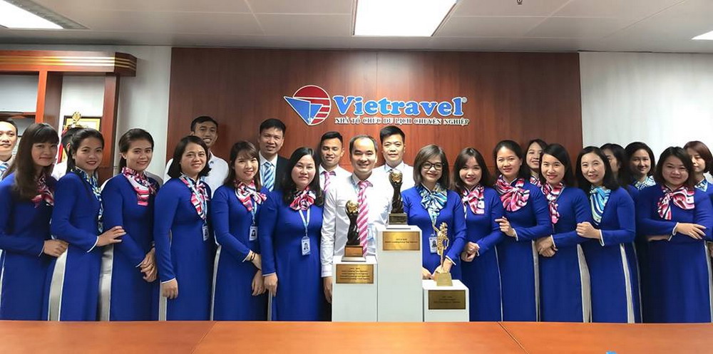 Nhân viên công ty Vietravel