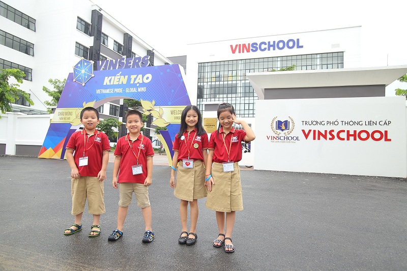 Mẫu đồng phục Vinshool