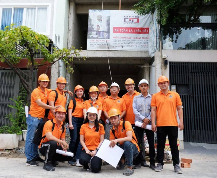 Mẫu đồng phục công ty xây dựng thiết kế đẹp