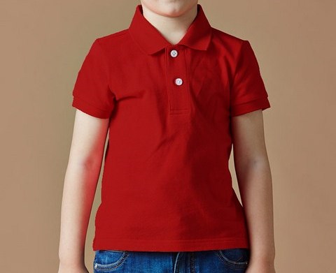 áo thun cổ bẻ trẻ em