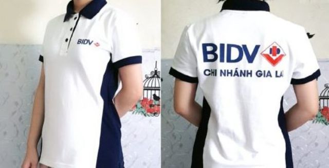Mẫu áo phông đồng phục ngân hàng