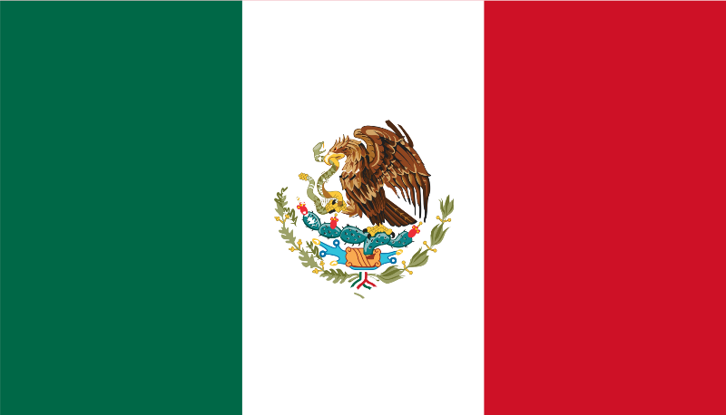 mẫu thiết kế lá cờ Mexico