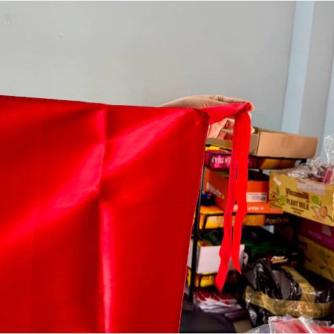 Hình ảnh thực tế sản phẩm lá cờ treo chung cư - Hình 4