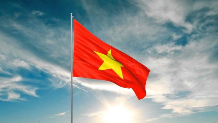 Lá cờ Tổ quốc với bao ý nghĩa thiêng liêng