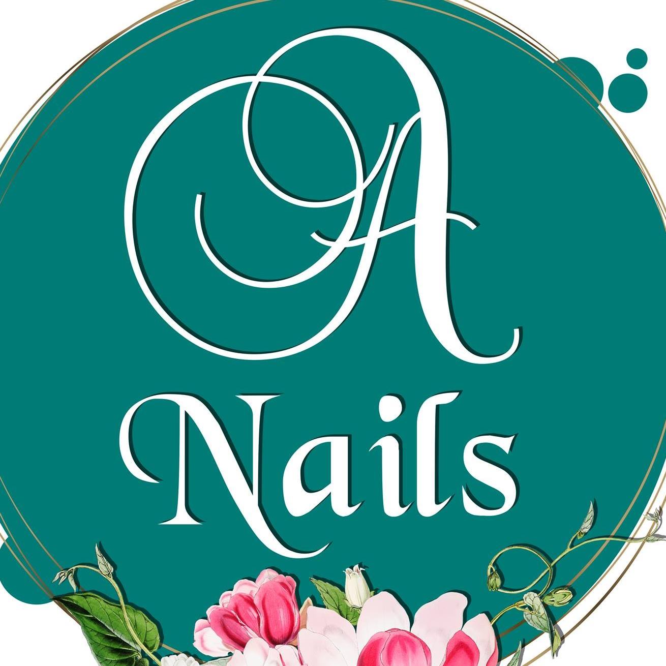 File thiết kế vector - Logo A Nails Luxury Boutique, Quận 1