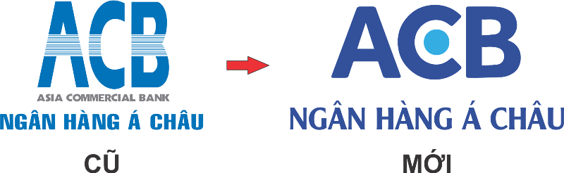 Logo ngân hàng ACB mới và logo ACB cũ có gì khác biệt?