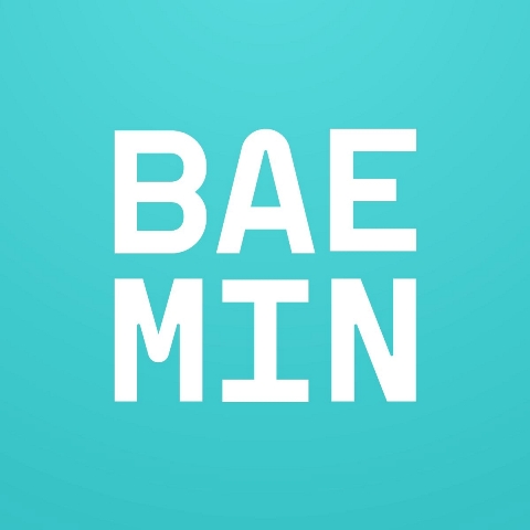 Logo Baemin thiết kế đơn giản