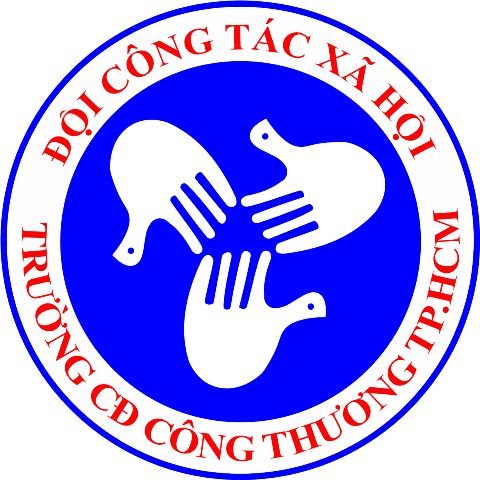 Mẫu thiết kế logo Đội Công Tác Xã Hội - Trường CĐ Công Thương TP.HCM