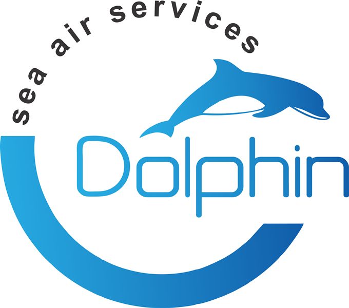 Mẫu thiết kế logo công ty Dolphin Sea Air Services Corp