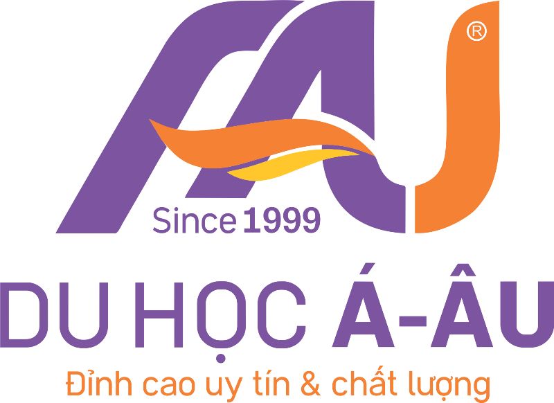 Mẫu thiết kế logo công ty Du học Á-Âu mới nhất