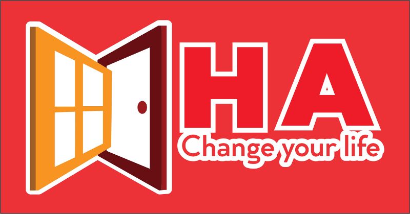 Mẫu thiết kế logo HA Centre - Learning English mới nhất - Hình 2