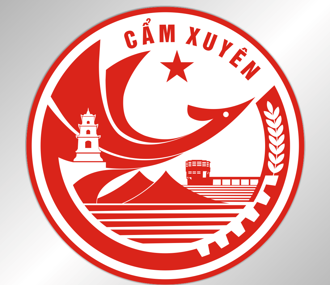 Mẫu thiết kế logo huyện Cẩm Xuyên