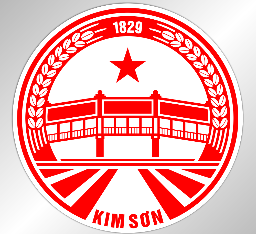 Mẫu thiết kế logo huyện Kim Sơn - Ninh Bình mới nhất