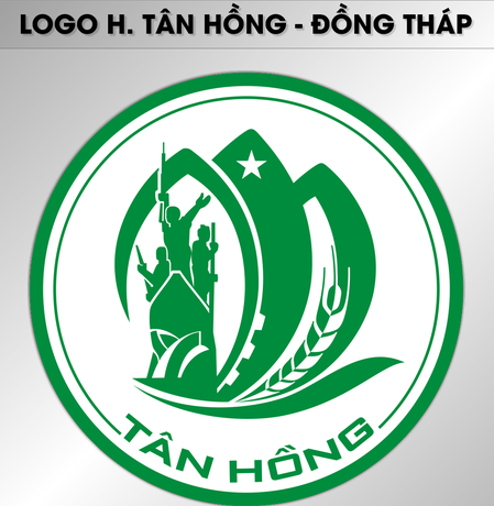 Logo huyện Tân Hồng