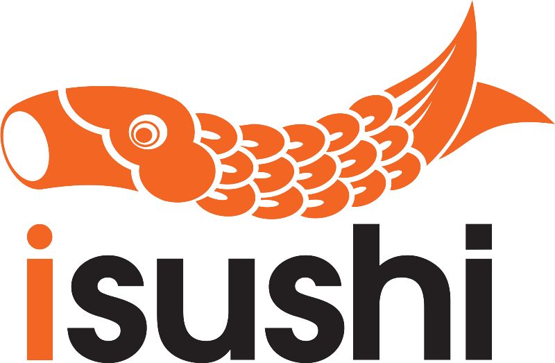 File thiết kế vector - Logo iSushi - Buffet Nhật Bản mới nhất 2024