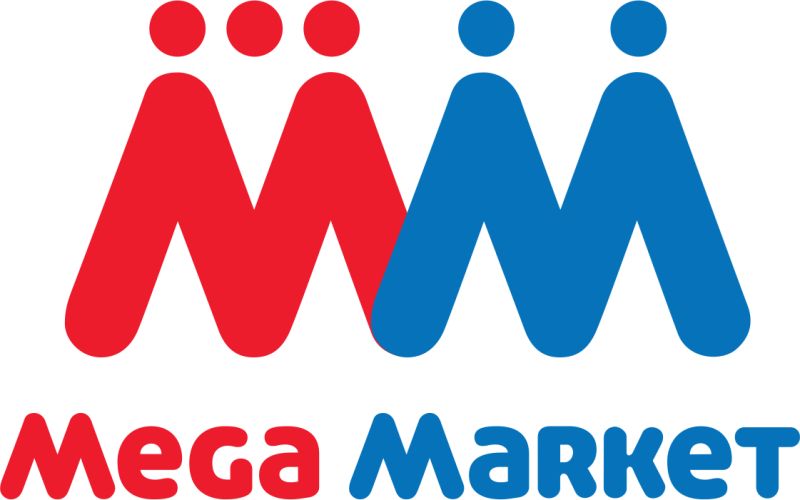 Mẫu thiết kế logo Mega Market