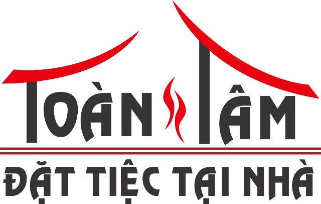 Mẫu thiết kế logo đặt tiệc tại nhà Toàn Tâm