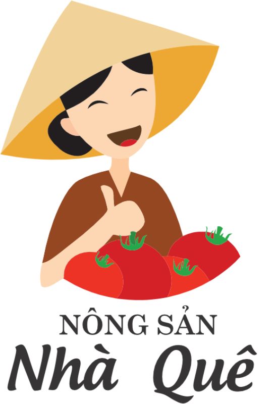Mẫu thiết kế logo công ty Nông Sản Nhà Quê - Hình 1