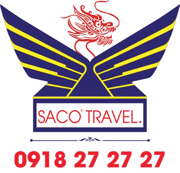 Mẫu thiết kế logo công ty Saco Travel