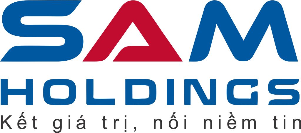 Mẫu thiết kees logo Sam Holdings mới nhất