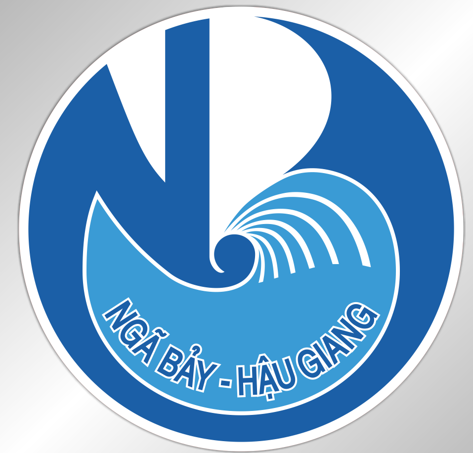 Mẫu thiết kế logo thành phố Ngã Bảy