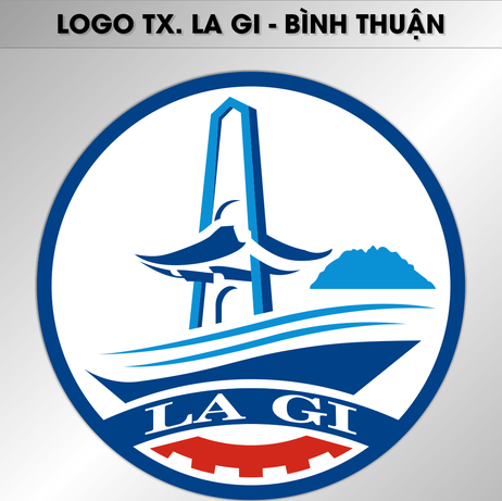 Logo thị xã LaGi - Tác giả: Tăng Văn Khang (Tân An, La Gi, Bình Thuận).