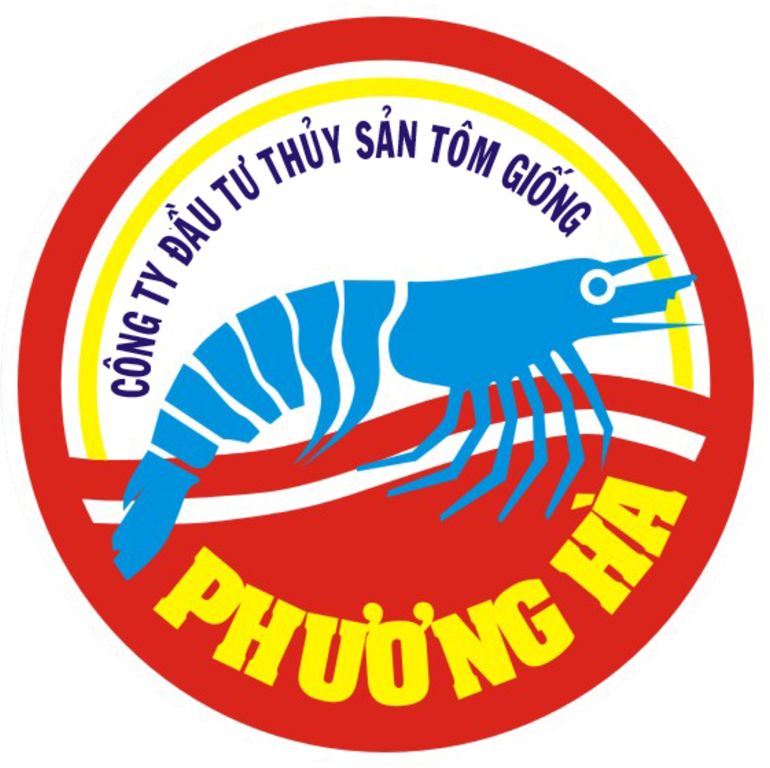 Mẫu thiết kế logo công ty Tôm Giống Phương Hà