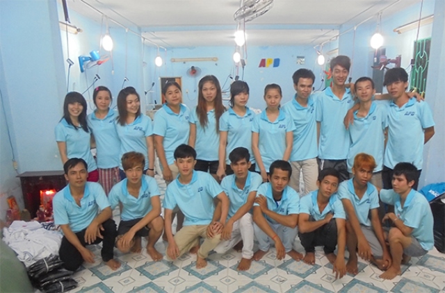 Mẫu áo thun đồng phục công nhân