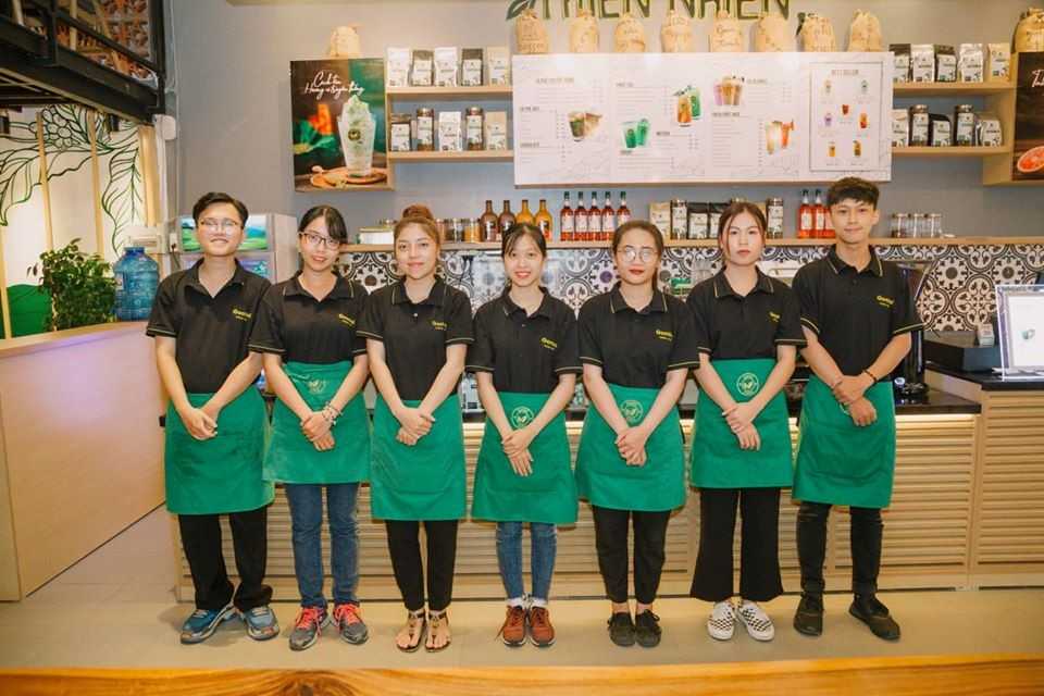 Tạp dề ngắn dành cho nhân viên phục vụ