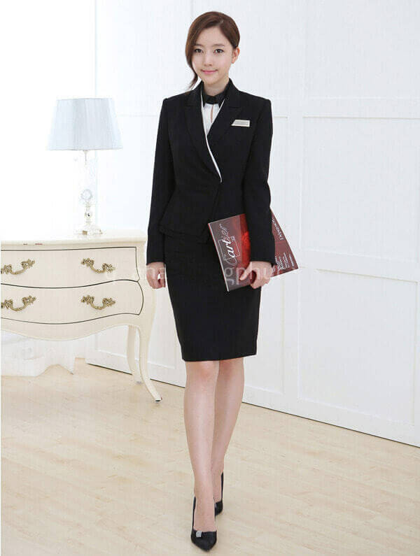 Mẫu đồng phục lễ tân khách sạn đẹp
