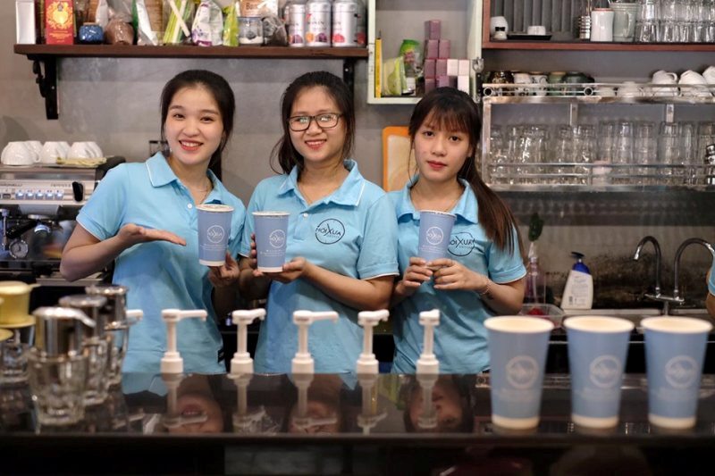 Mẫu đồng phục quán cà phê Hồi Xưa