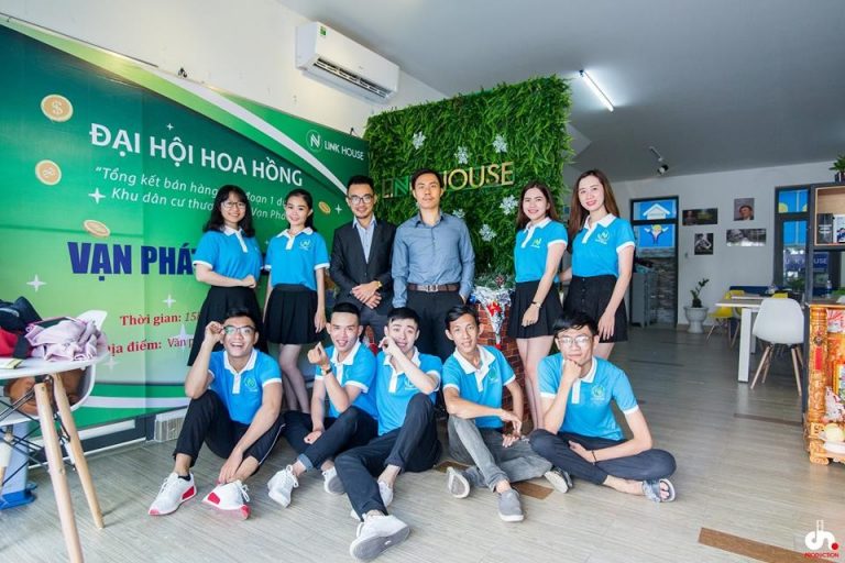 Mẫu áo thun đồng phục công ty bất động sản thiết kế đẹp