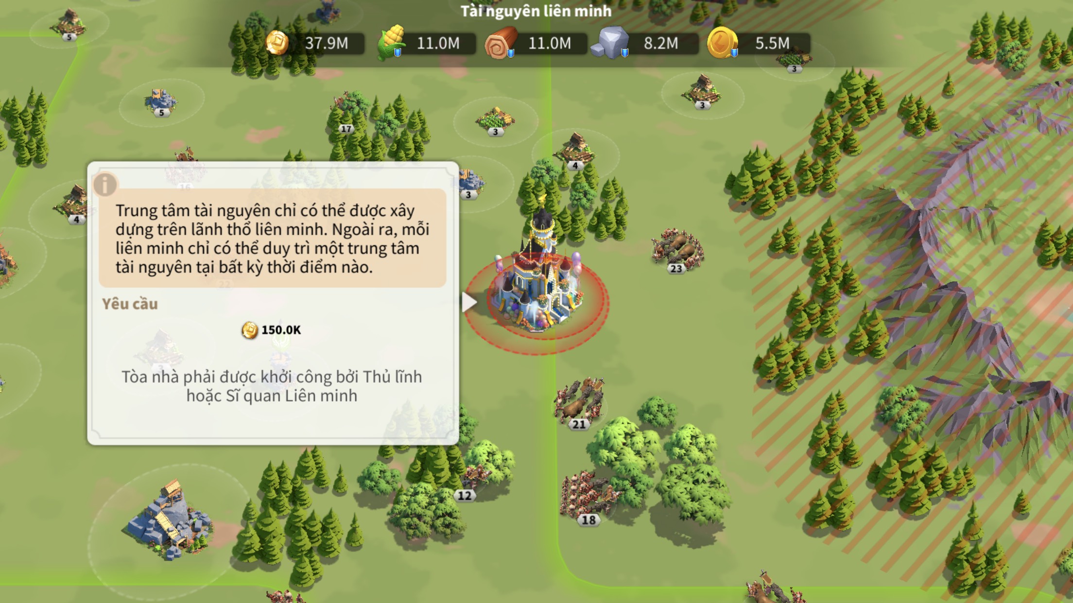 Xây mỏ liên minh